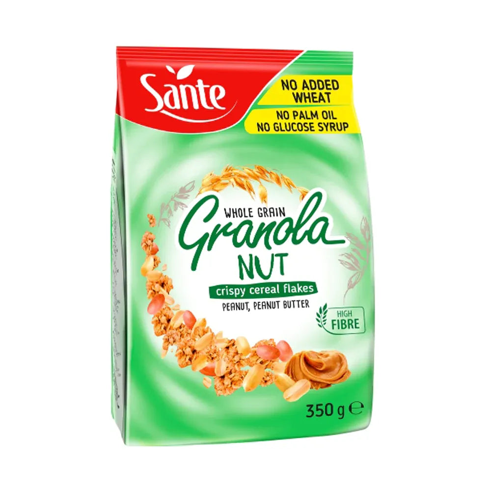 Sante Whole Nuts & Peanut Butter Grain Granola, 350g