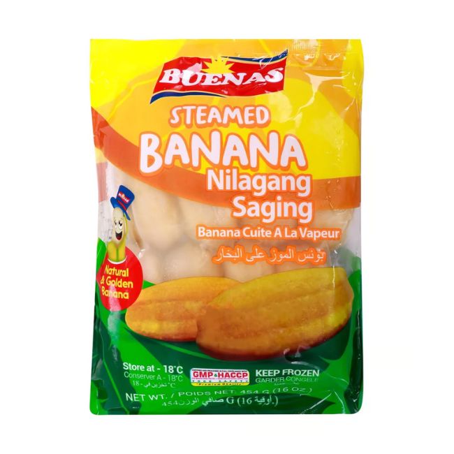Buenas Steamed Banana Vaccum Frozen Fruits & Vegetables Pinoygrocers 