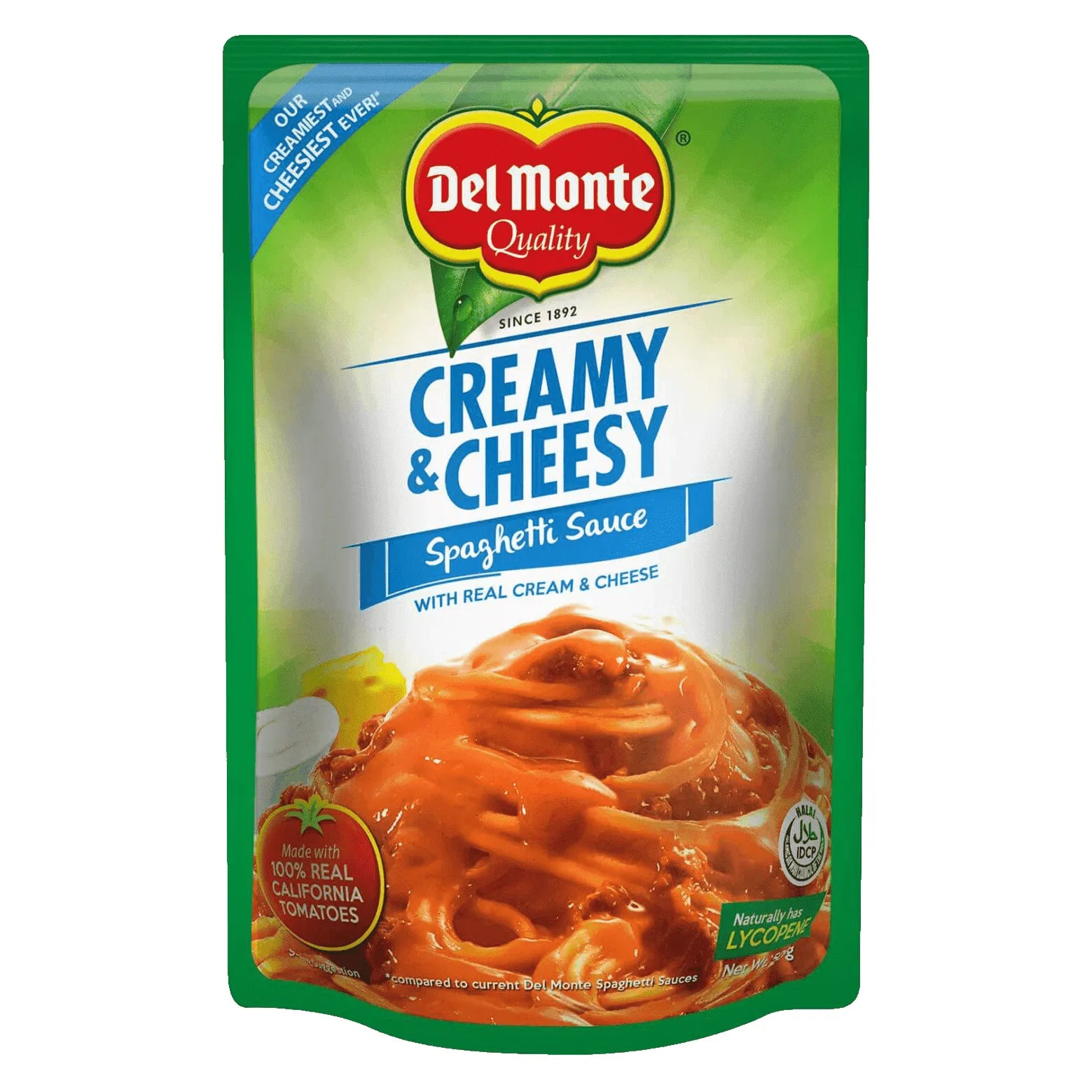 Del Monte Spaghetti Sauce Creamy & Cheesy 500Gm