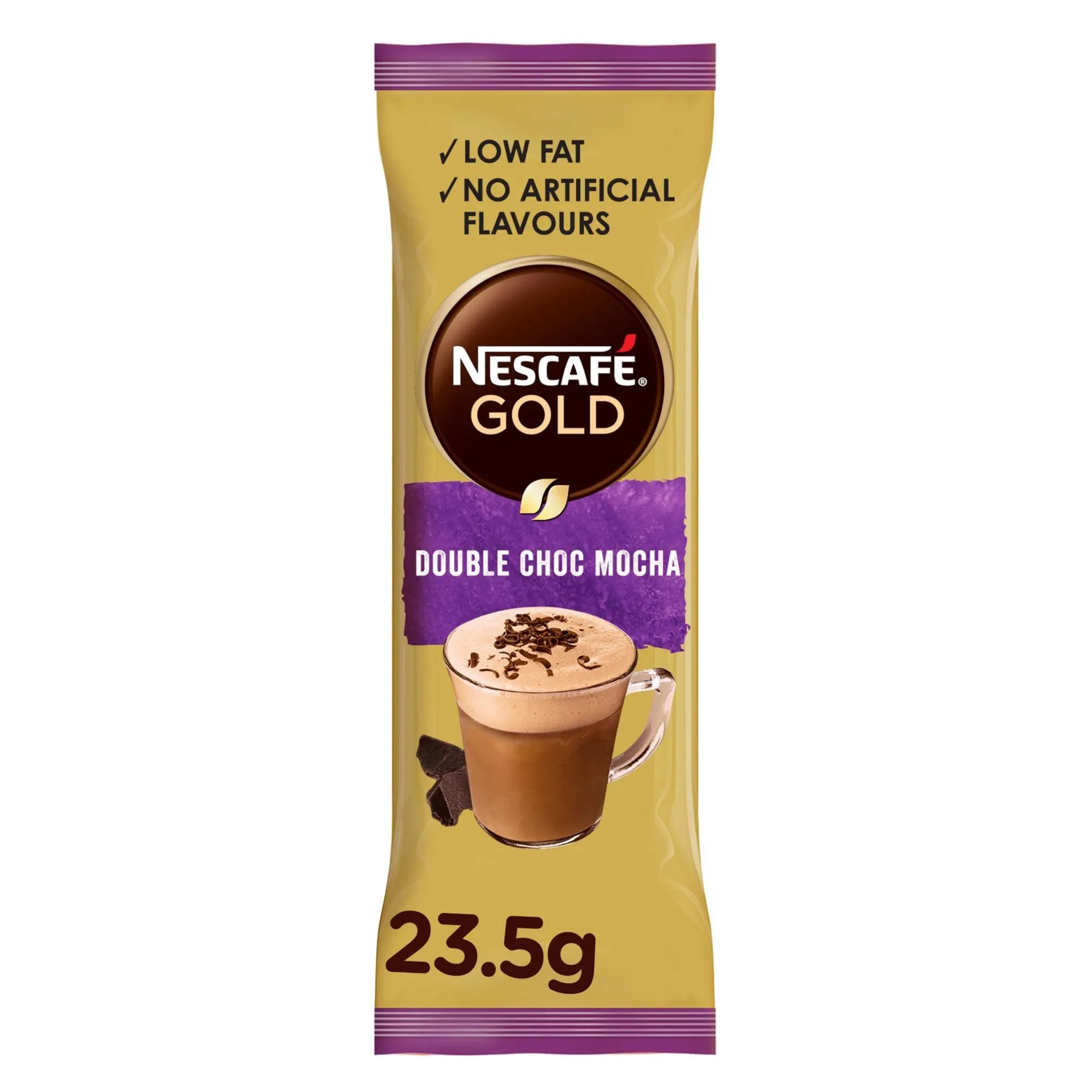 Nescafe Gold Double Chocolate Mocha Instant Coffee, 23.5g