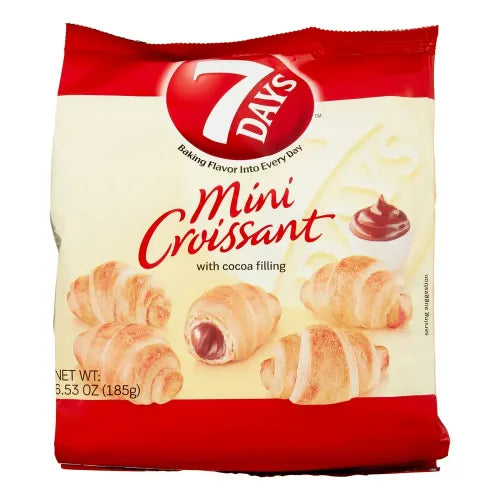 7 Days Mini Croissant With Cocoa Cream Filling 99g
