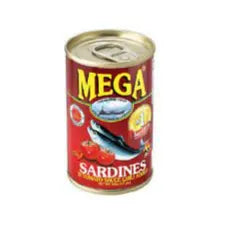Mega Sardines In Tomato Sauce Chili Sauce 155gm
