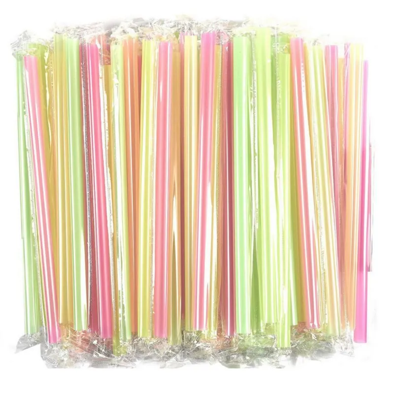 Acon Plastic Straw 100 pcs