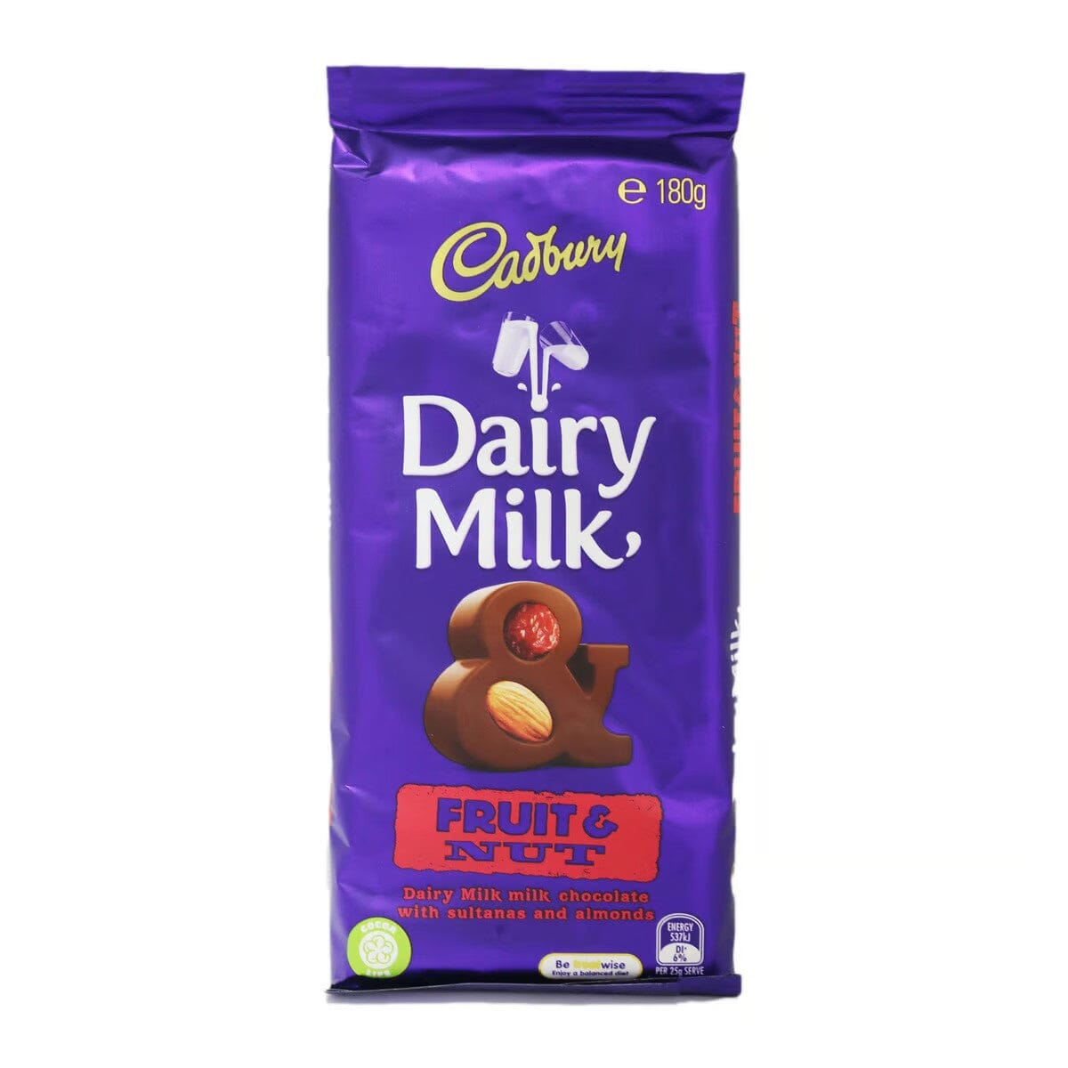 Cadbury Dairy Milk Fruit & Nut Chocolate Tablet 180 g Chocolates & Wafers Pinoygrocers 