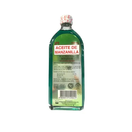 Aceite De Manzanilla Oil 100 Ml