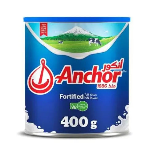 Anchor Fortified Full Cream Milk Powder, 400G