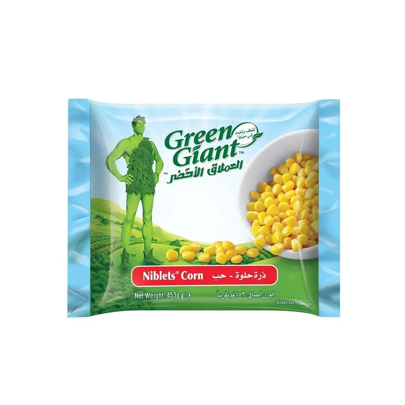 reen Giant Niblets Corn Frozen 453 Gm