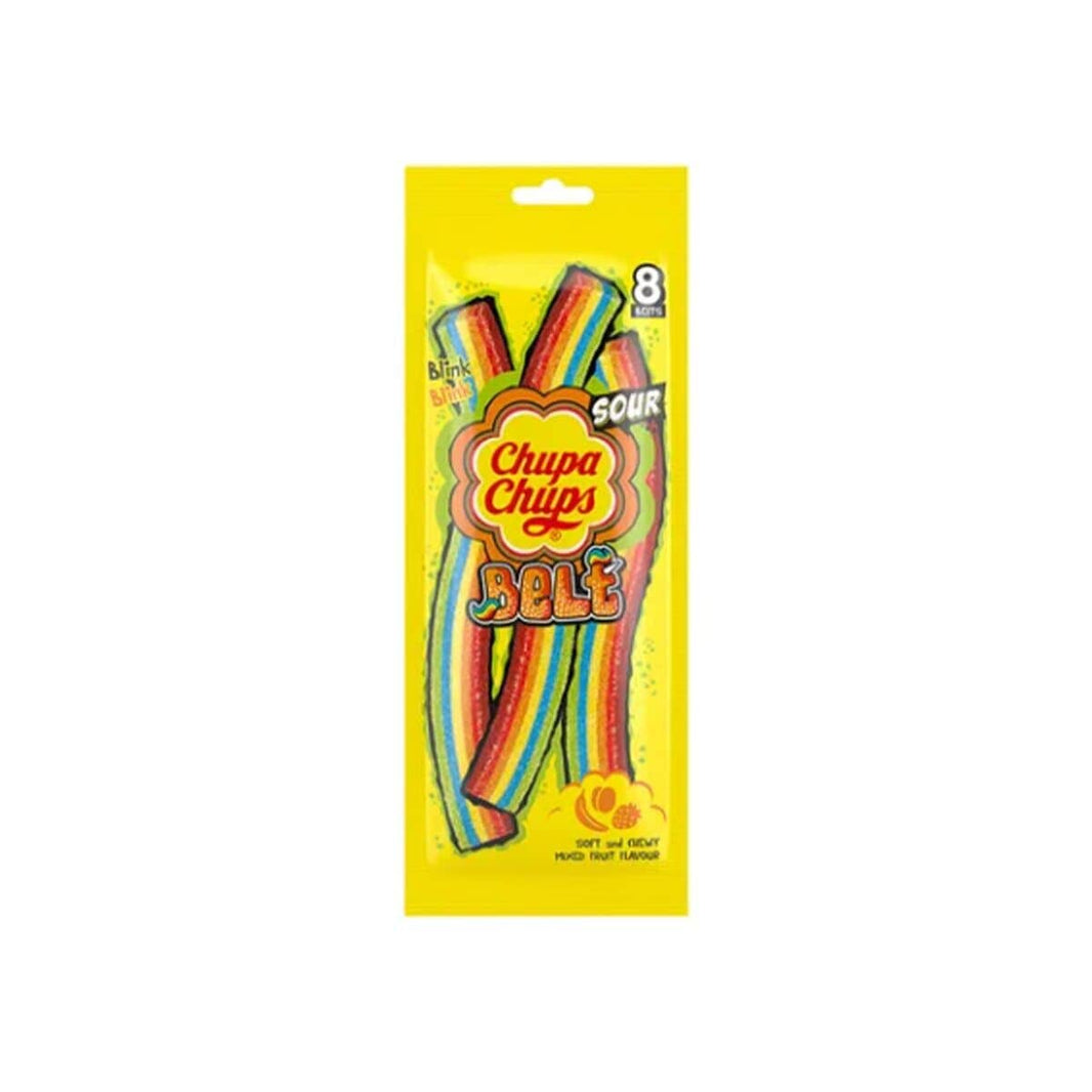 Chupa Chups Sour Belt Mix Fruit Jellies, 57g Candy & Gum Pinoygrocers 