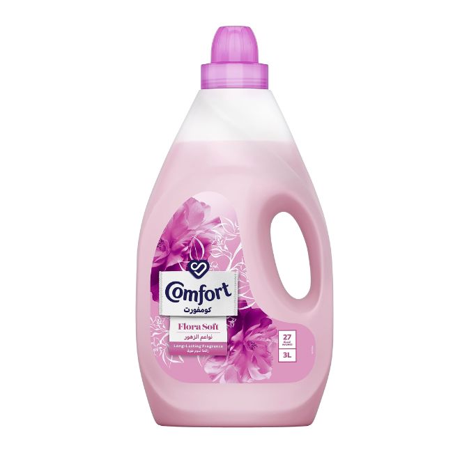 Comfort Flora Pink Fabric Softener 3 L @10% Off Laundry Supplies Pinoygrocers 