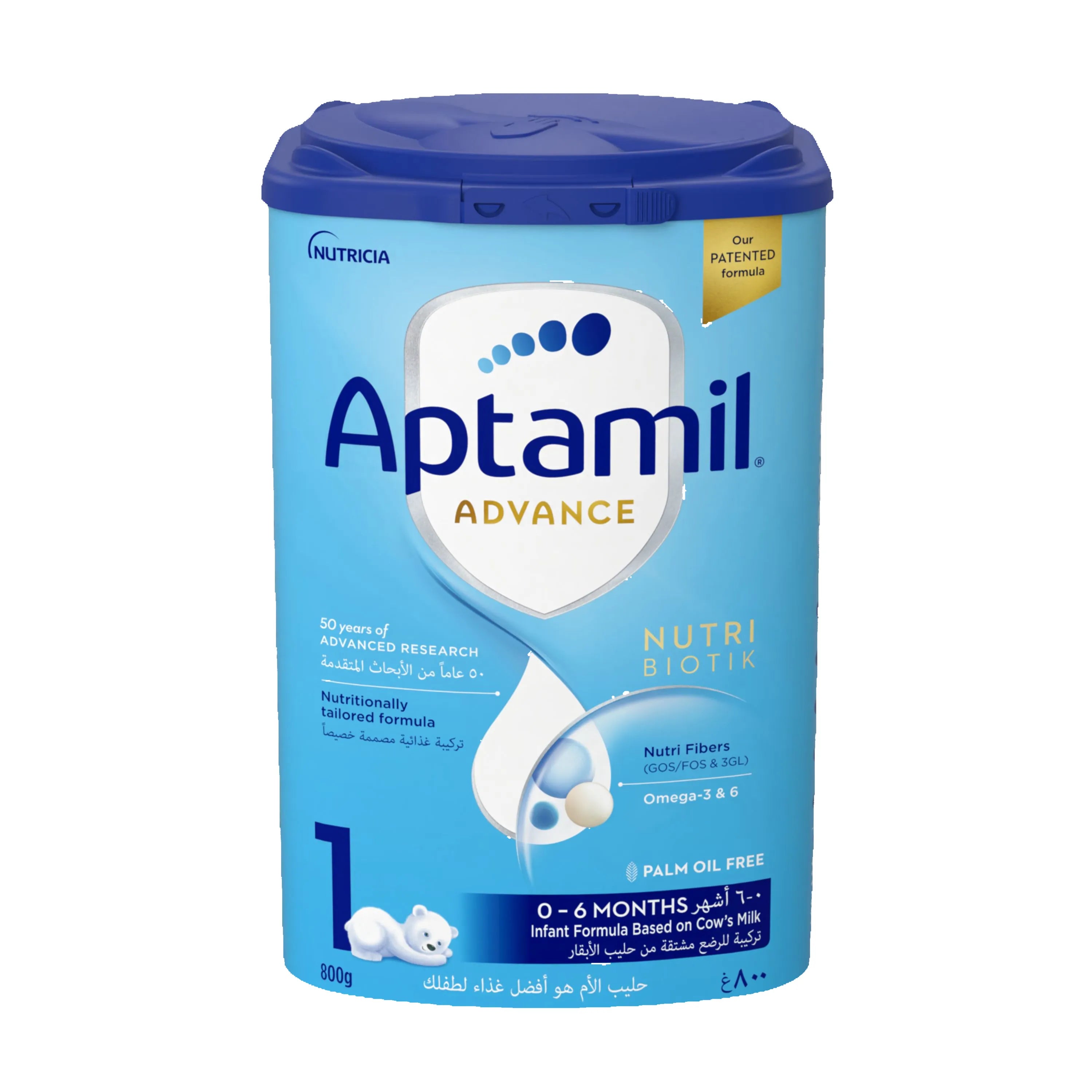 Aptamil Advance 1 Infant Milk Formula From 0-6 Months, 800g