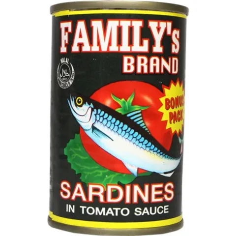 Family'S Brand Sardines In Tomato Sauce 155G
