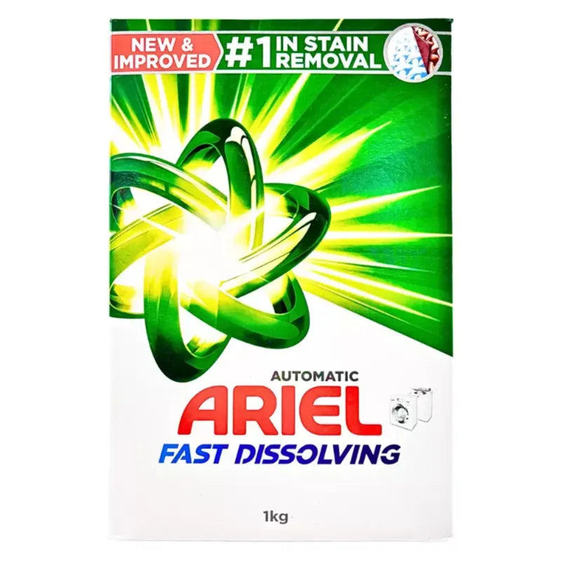Ariel Fast Dissolving Automatic Detergent Powder, 1kg