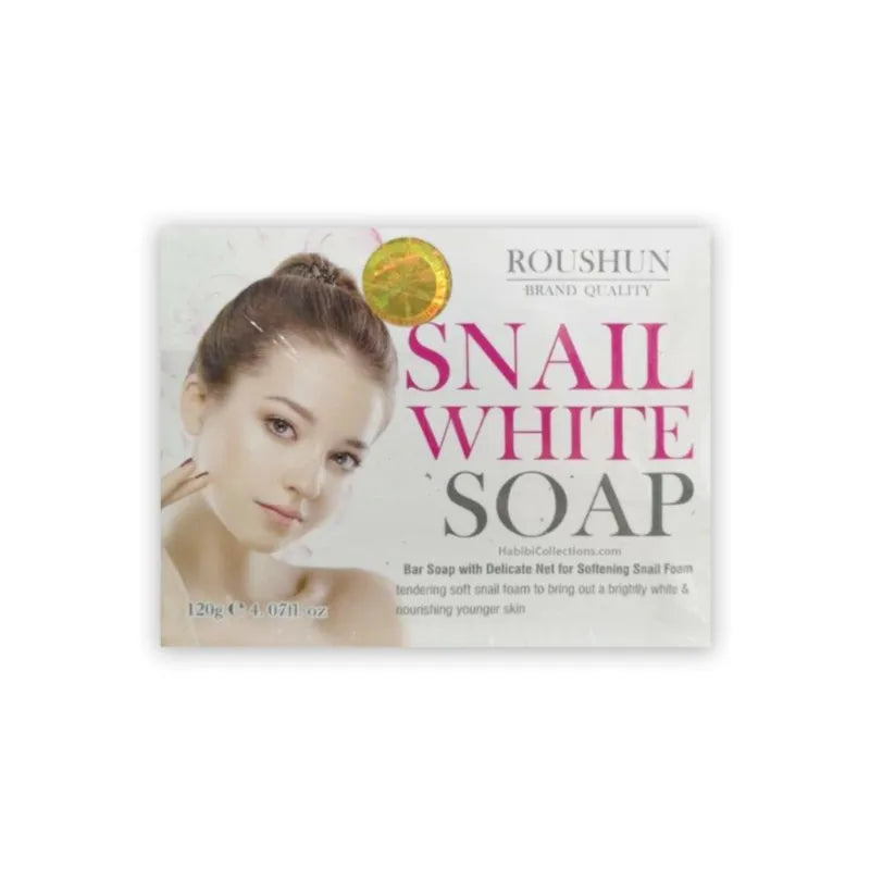 Roushun Soap Bar with Softening Snail Foam