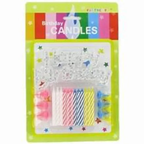 F.t. Happy Birthday Candle Set 12's