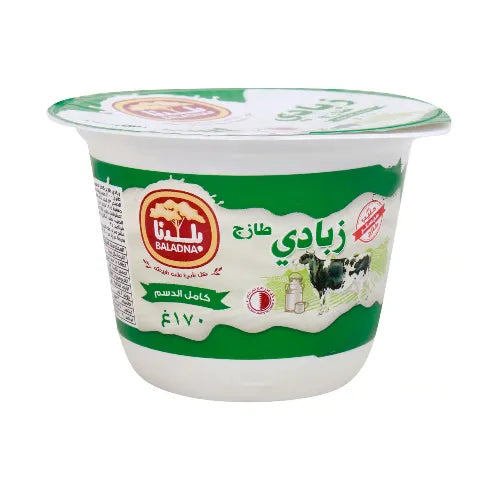 Baladna Full Fat Fresh Yoghurt, 170G