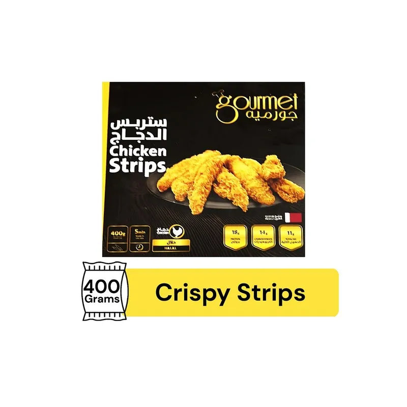 Gourmet Chicken Strips Spicy Breaded 400 G