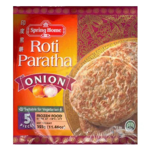 Springhome Tyj Roti Paratha Onion 5P 325 Gm