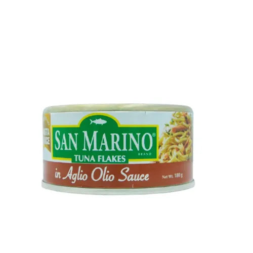 San Marino Tuna Flakes In Aglio Olio Sauce 180Gm