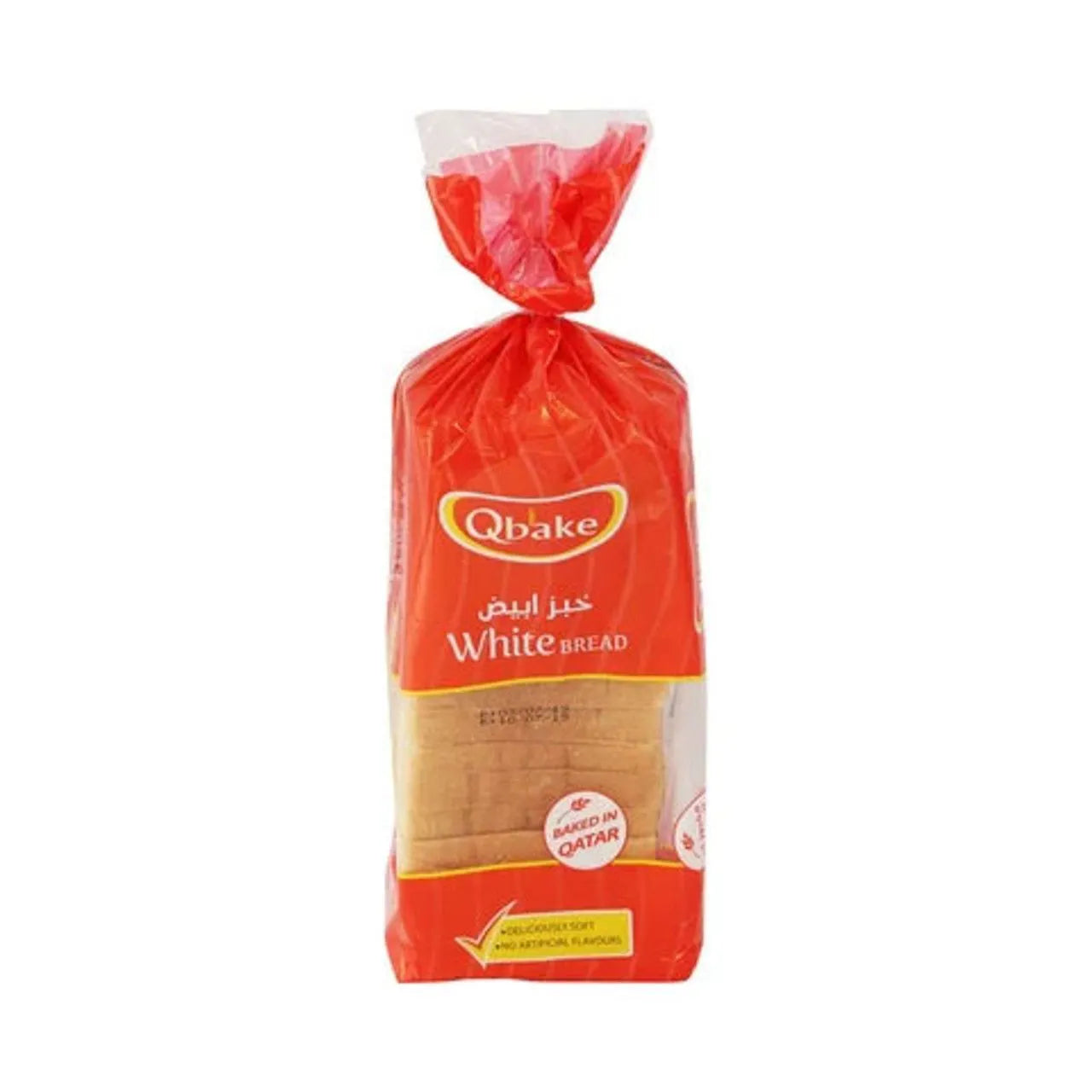 Qbake White Bread - Small, 320g
