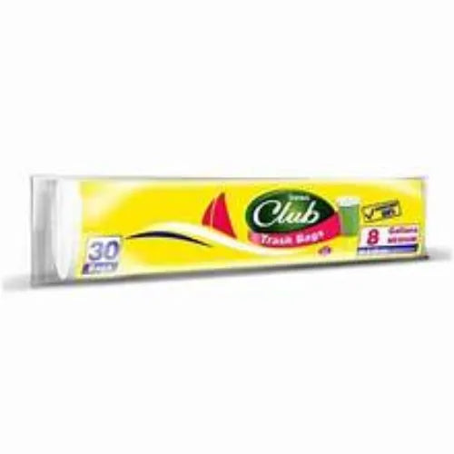 Sanita Club Biodegradable Trash Bags, 8 Gallons, 30 Bags