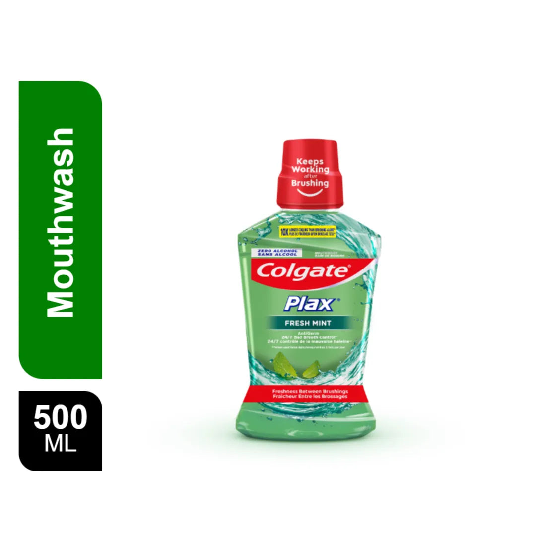 Colgate Plax Fresh Mint Fresh Breath Mouthwash 500 Ml 1 Pc