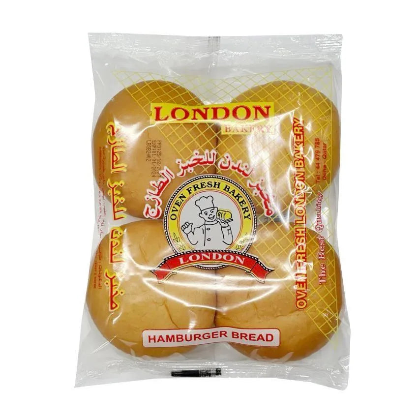 London Humberger Buns 4 Pcs