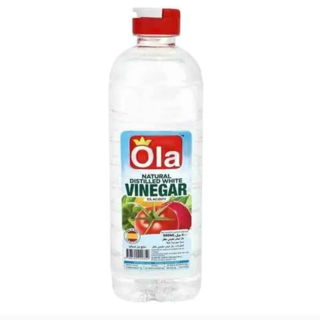 Ola Natural Distilled White Vinegar 500 Ml
