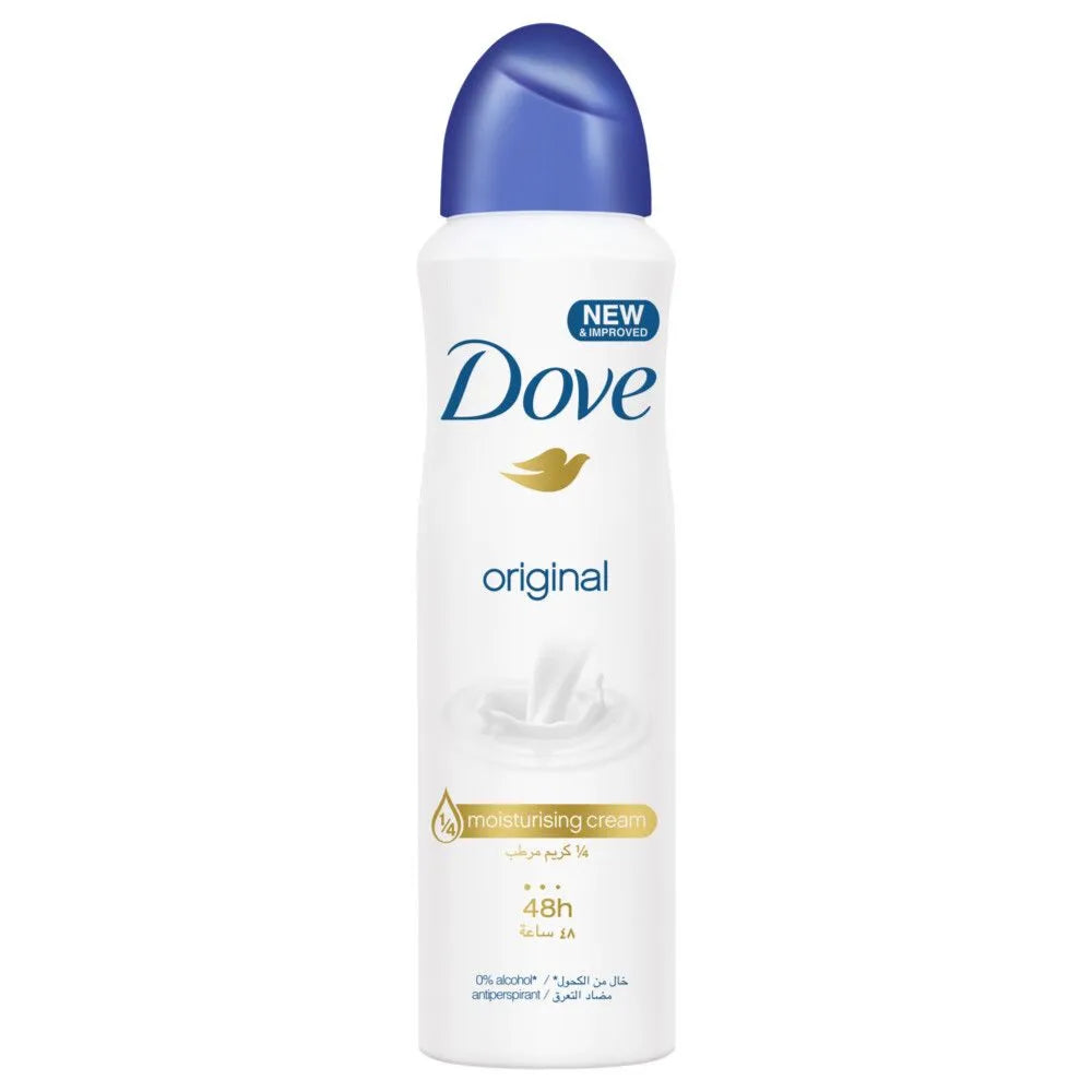 Dove Original Antiperspirant Deodorant Spray For Women, 150ml