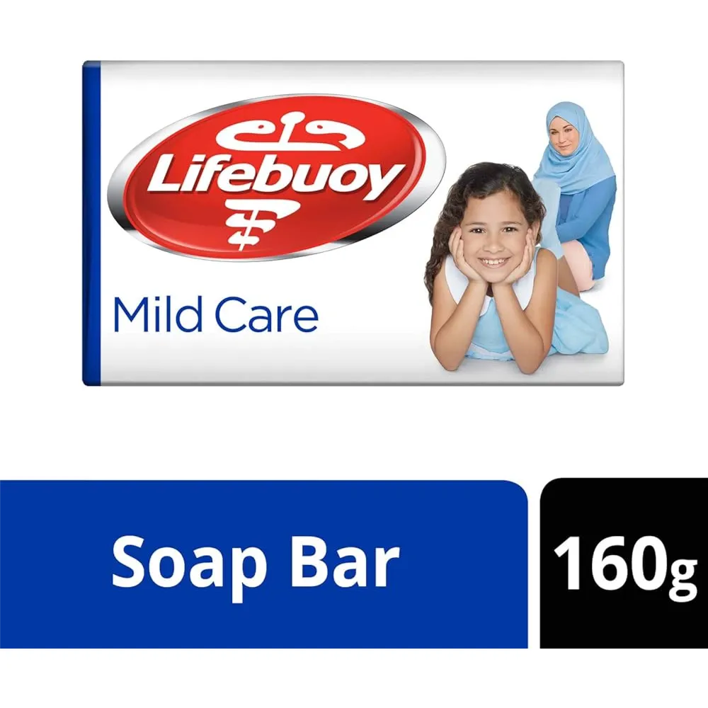 Lifebuoy Mild Care Soap Bar, 125g