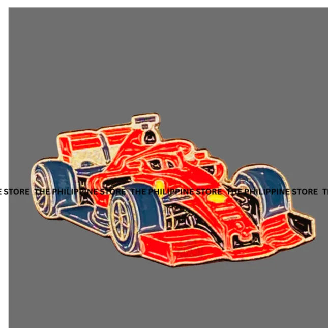 3D Metal Sticker- Formula 1_Red