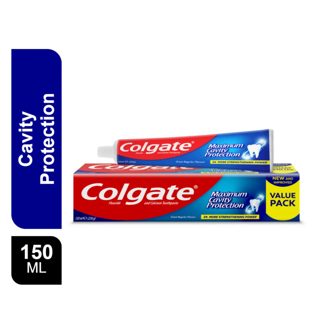 Colgate Maximum Cavity Protection Great Regular Flavour Toothpaste, 150ml