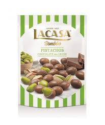 LACASA PISTACHIOS CHOC 125 G