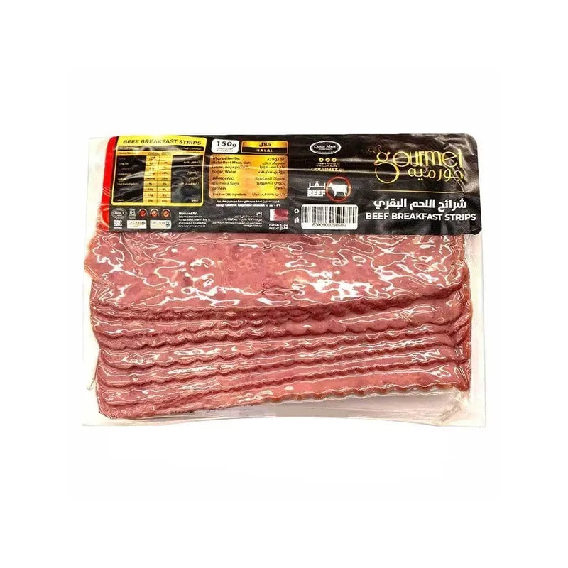 Gourmet Beef Breakfast Food Strips, 150g