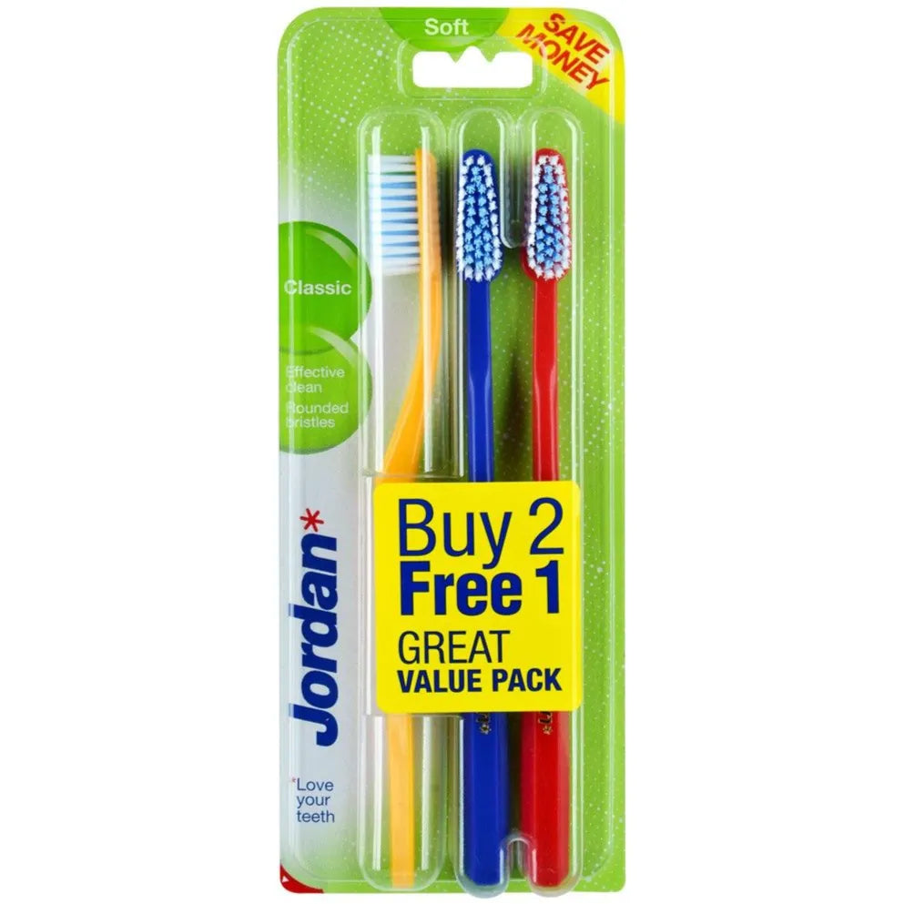 Jordan Tooth Brush3Pack
