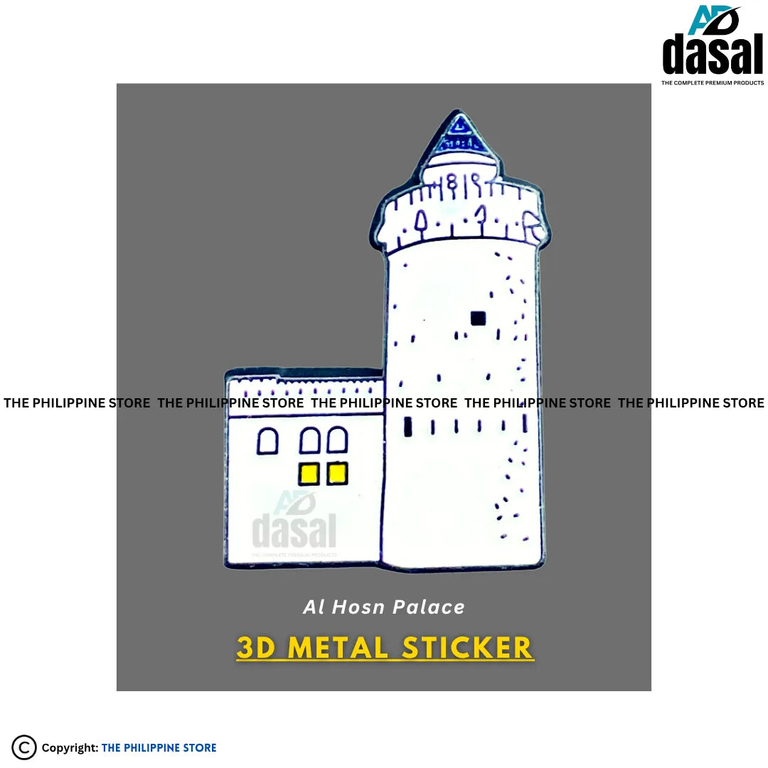 3D Metal Sticker- Al Hosn Palace