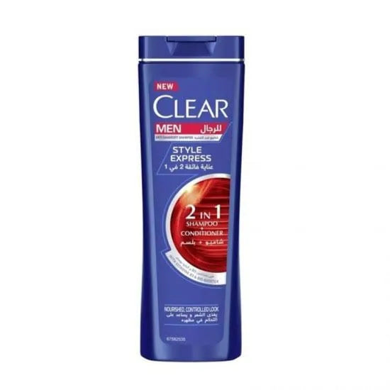 Clear Men 2 In 1 Style Express Anti Dandruff Shampoo 200 ml