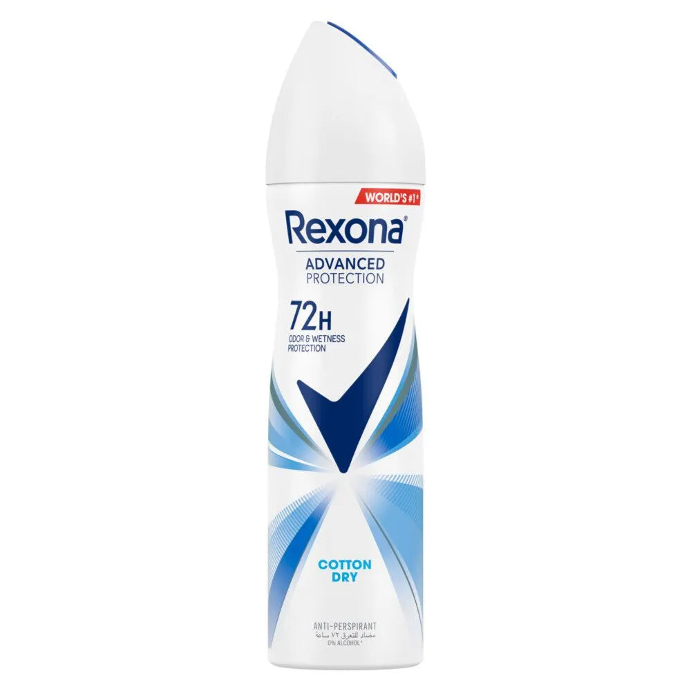Rexona Cotton Dry Deodorant For Women, 150ml