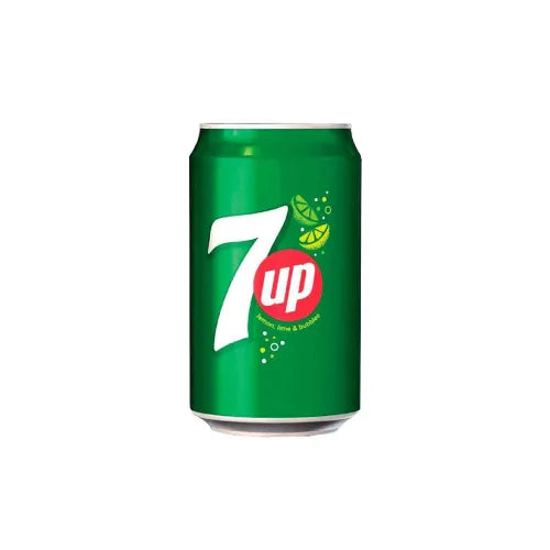 7Up Soft Drink Cans, 330Ml