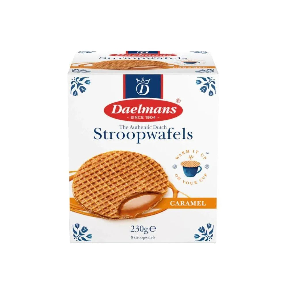 Daelmans Caramel Stroopwafels Box, 230G