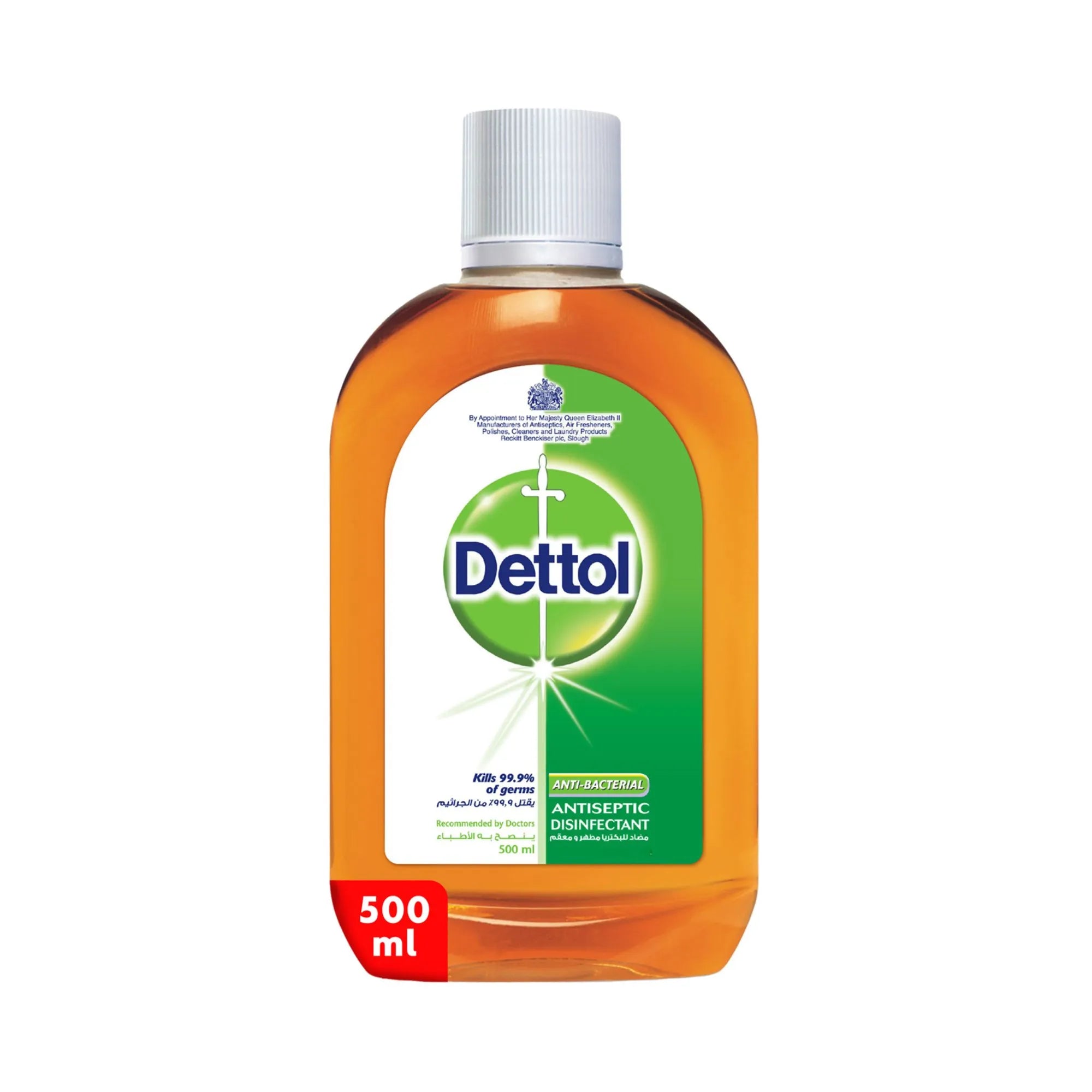 Dettol Antibacterial Antiseptic Disinfectant Liquid, 500ml