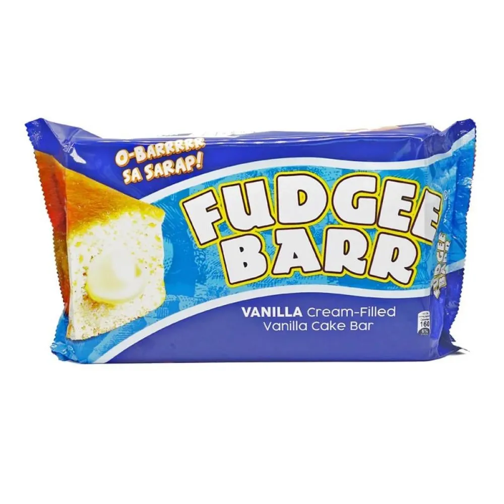 Fudgee Barr Vanilla Cake Bar (10 Pcs X 39 G) 390 G