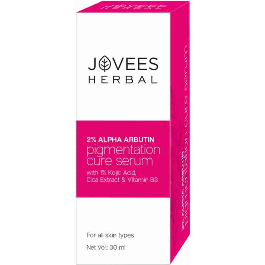 Jovees Herbal 2% Alpha Arbutin Pigmentation Cure Serum 30Ml