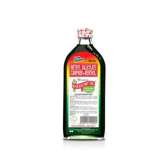 Efficascent Oil Extra Strenght 100 Ml Adult Care Pinoygrocers 