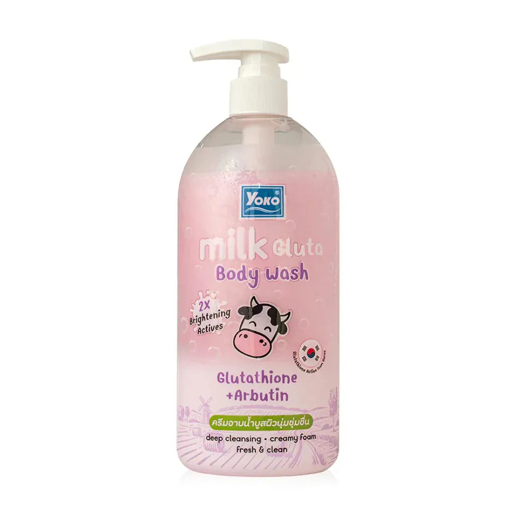 Yoko Milk Gluta Body Wash 450Ml