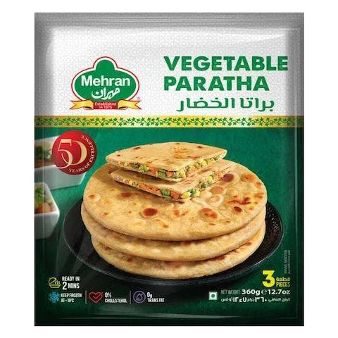 Mehran Vegetable Paratha, 360G