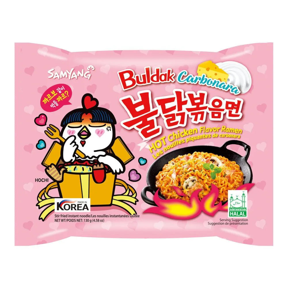 Samyang Buldak Hot Chicken Carbonara Carbonara 130G