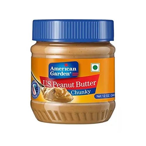 AMERICAN GARDEN PEANUT BUTTER CHUNKY 340G