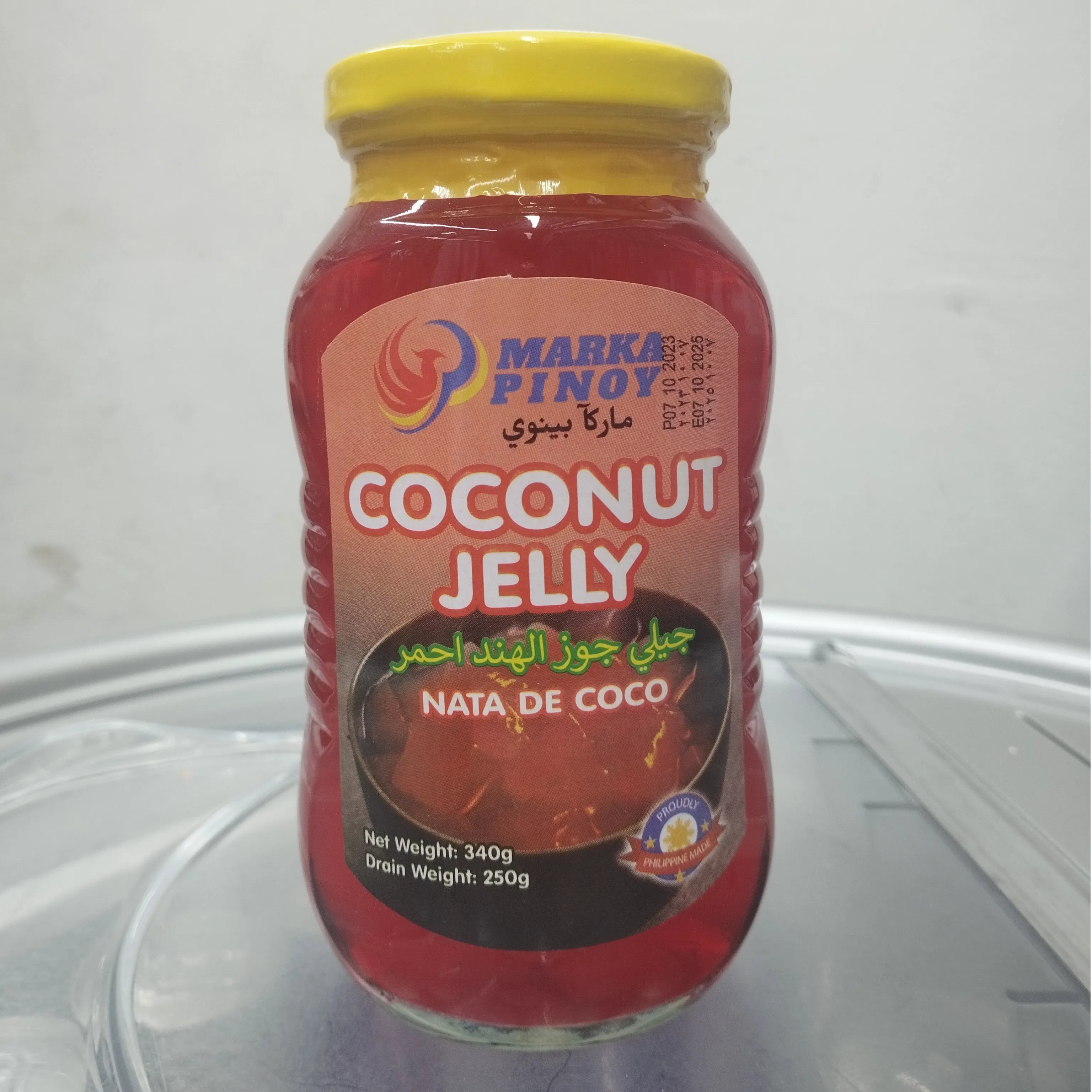Marka Pinoy Coconut Jelly Red 340gm