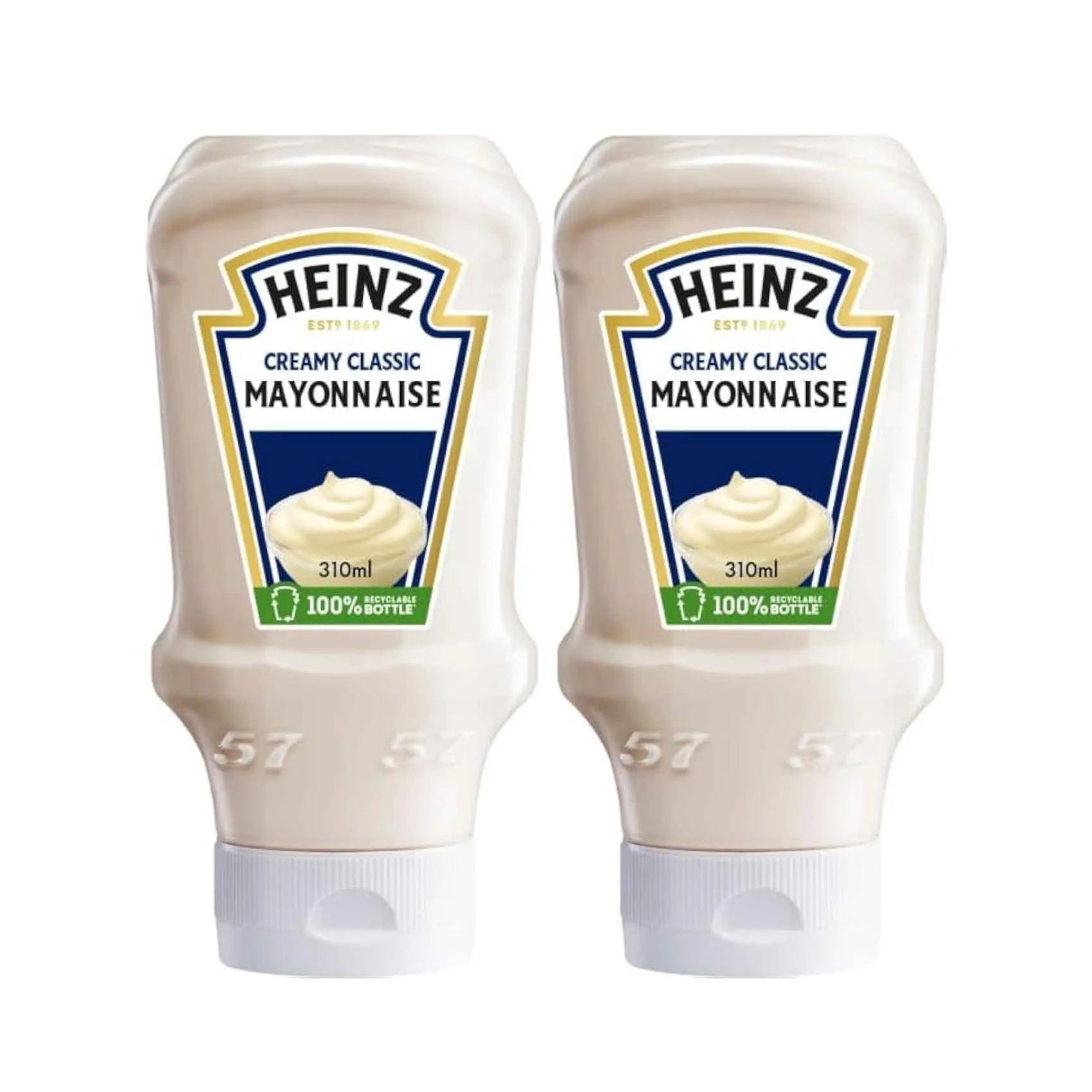 Heinz Creamy Classic Mayonnaise 310mlx2 Pieces