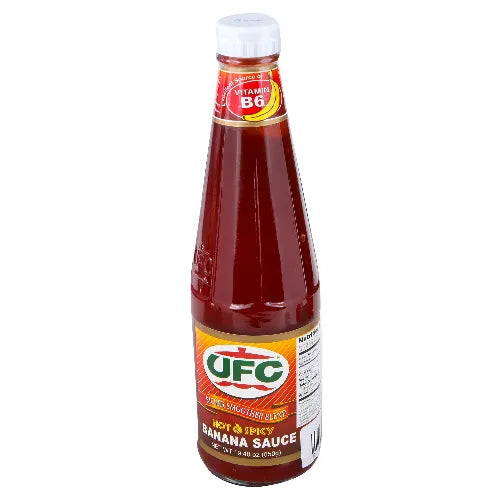 Ufc Banana Chili Sauce Hot & Spicy 550 G